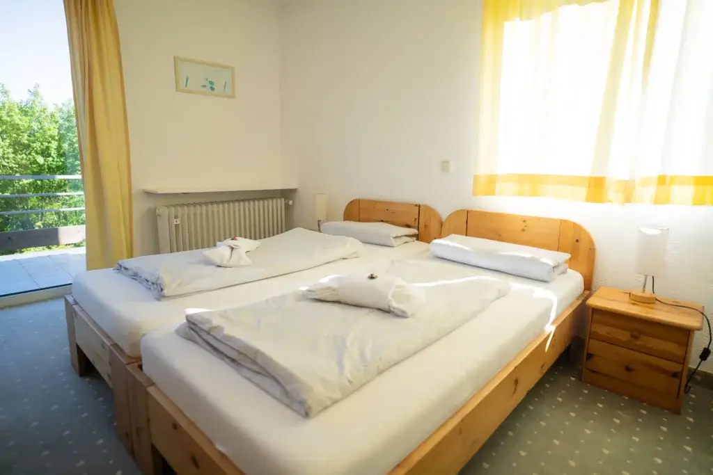 Seminarhotel Blick in ein Zimmer